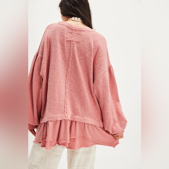 FREE PEOPLE Maddie Long Sleeve S - Picture 2 of 6